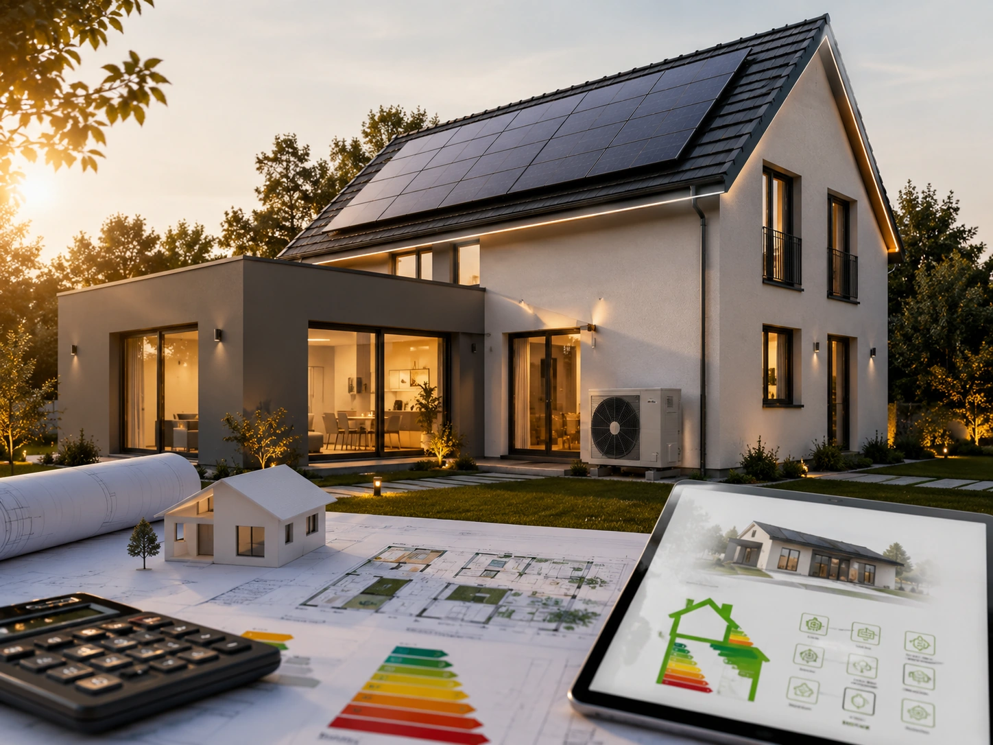 Planung energetischer Maßnahmen und möglicher staatlicher Förderung für Wohneigentum